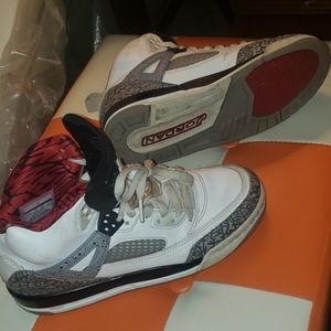 Jordan "Spizike Lee's" cement & white